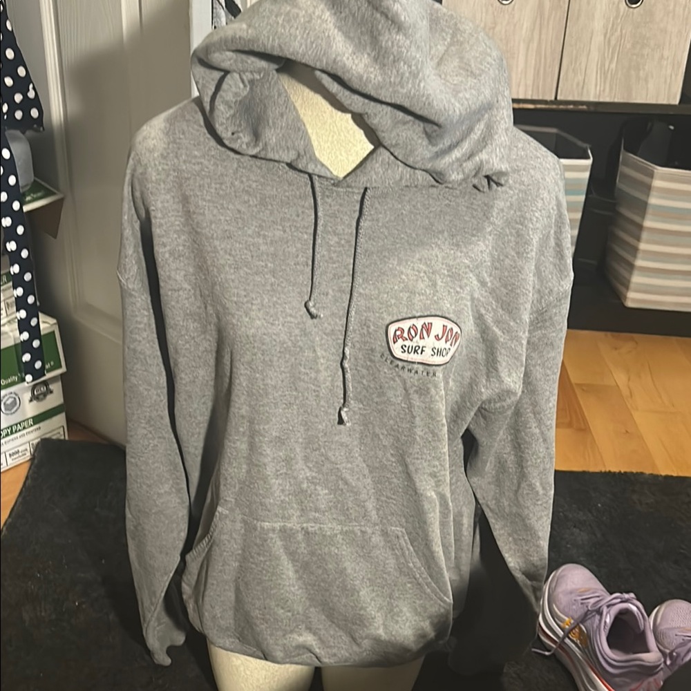 Ron Jon Surf Shop Heather Gray Hoodie